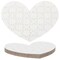 Set of 12 Heart Shaped Blank Jigsaw Puzzles to Draw On for Valentine’s, DIY Crafts (9 x 6 in, 40 Pieces Each)